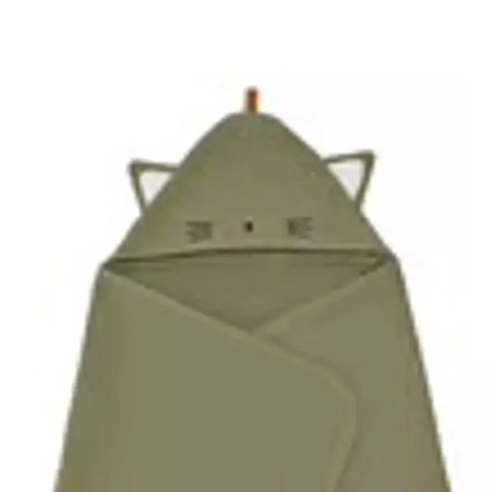 KEA GULDVÄVARE Wrap Your Baby in GOTS-Certified Organic Cotton Hooded Baby Towel